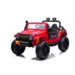 Elektrické autíčko Jeep Monster - červené